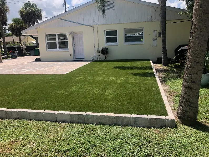 grass installation
